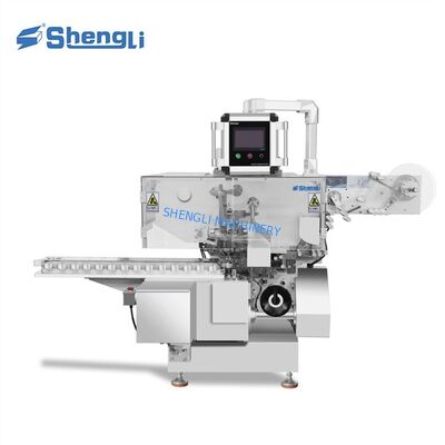 Semi-automatic Chocolate Foil Wrapping Machine for Rose-shaped Chocolates with Visually Appealing Wrapping