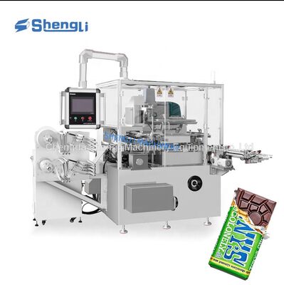 High-Accuracy Full Automatic Chocolate Bar Wrapping Machine with 60-80pics/min Packing Speed