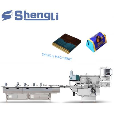 Full Automatic High-Accuracy Chocolate Wrapping Machine with 200-260 Pics/Min Packing Speed