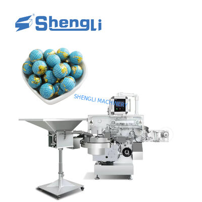 High-Accuracy Multi-Function Automatic Wrapping Machine for Chocolate Foil Packaging at 300-400pics/min