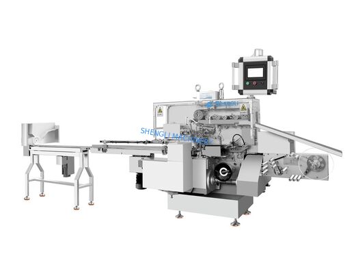 Pencil Chocolate Wrapper Machine 180ppm Candy Wrapping Machine
