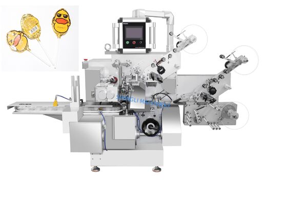 90ppm-120ppm Lollipop Bunch Wrap Machine Automatic Candy Wrapping Machine