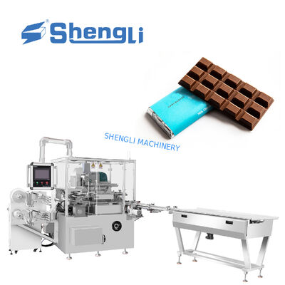 Tablets Bars Chocolate Fold Wrapping Machine Double Layer Paper Fold