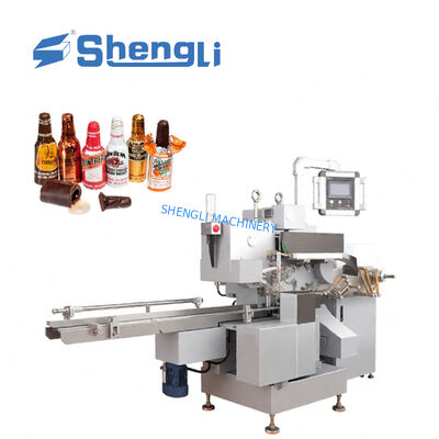 150ppm-260ppm Chocolate Bar Foil Wrapping Machine Customized